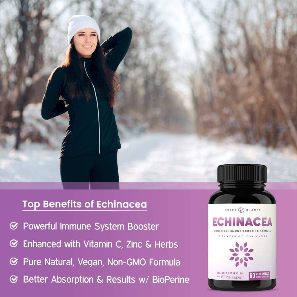 Echinacea - Premium  from NutraChamps - Just $14.96! Shop now at Shop A Positive You