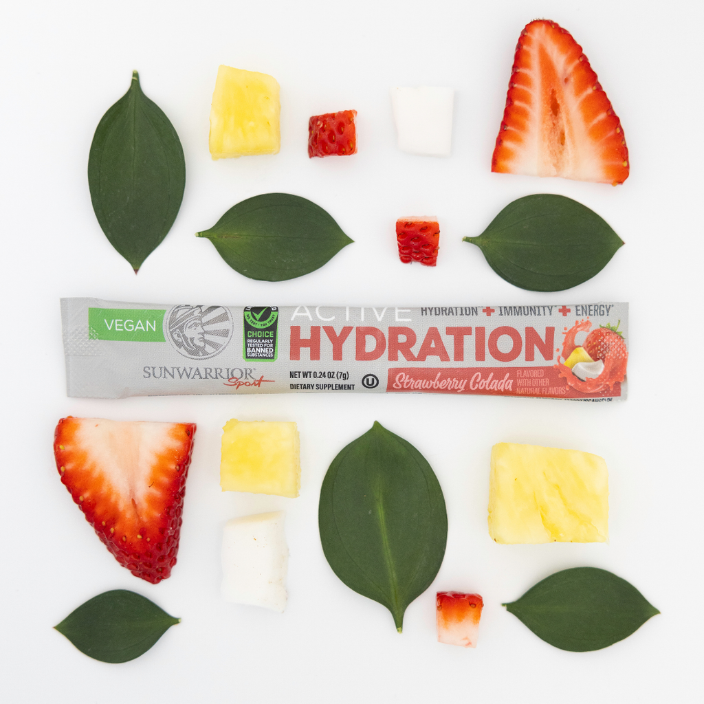 Strawberry Colada Active Hydration Sticks - Single-Serving  - Premium  from Sunwarrior - Just $29.97! Shop now at Shop A Positive You