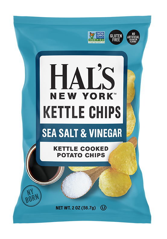 Hals NY Sea Salt & Vinegar Chips - Premium  from Hal's New York - Just $2.15! Shop now at Shop A Positive You