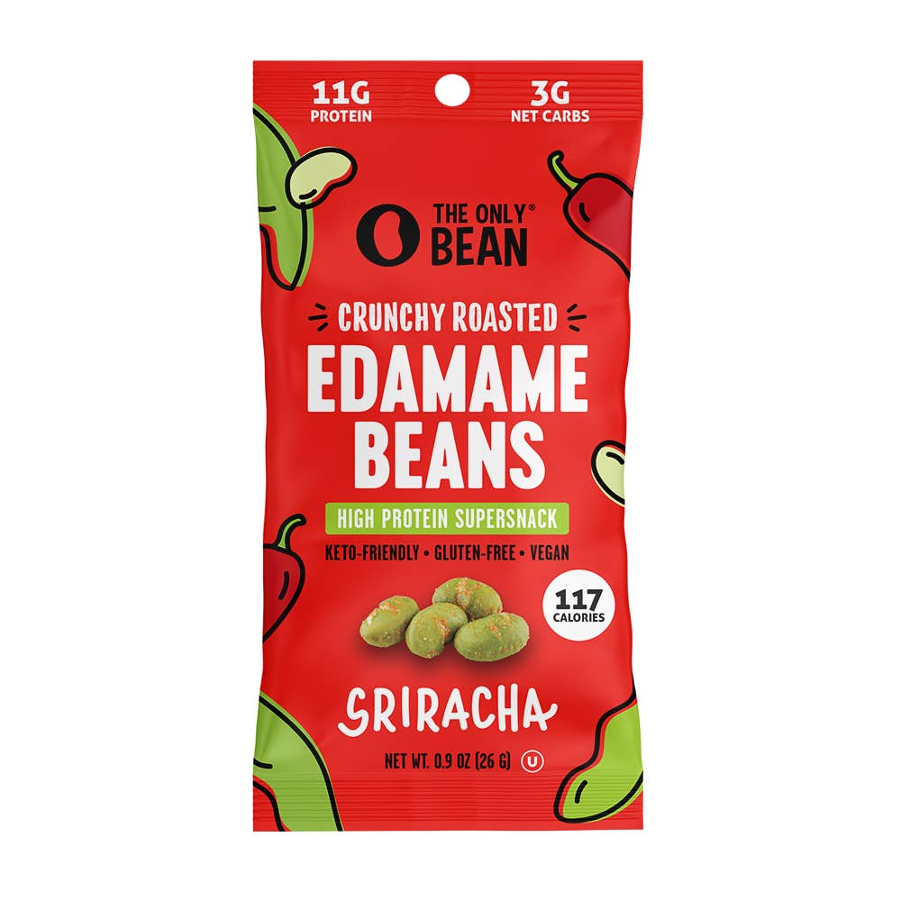 Crunchy Roasted Edamame (Sriracha) - Healthy Snacks, Keto - Premium  from The Only Bean - Just $1.29! Shop now at Shop A Positive You