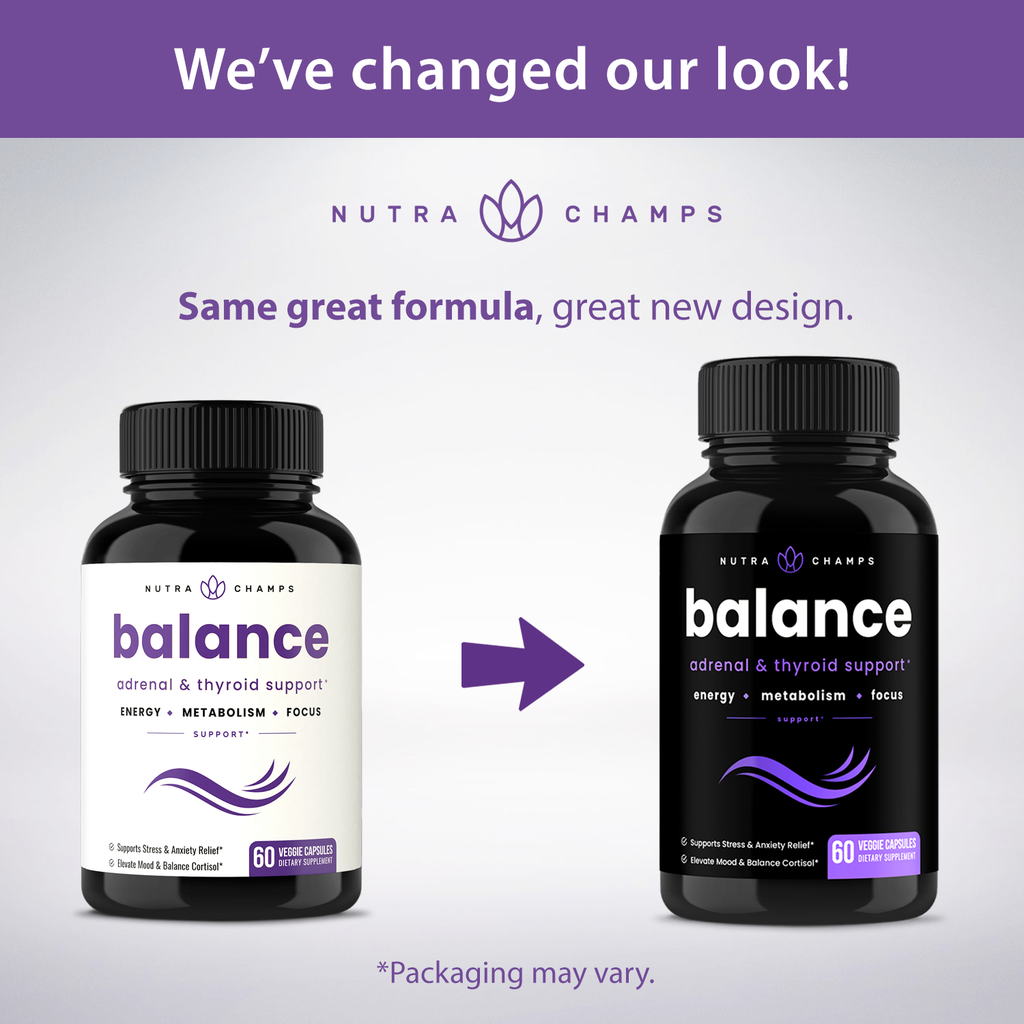 Balance Capsules - Thyroid Support - Premium  from NutraChamps - Just $19.95! Shop now at Shop A Positive You