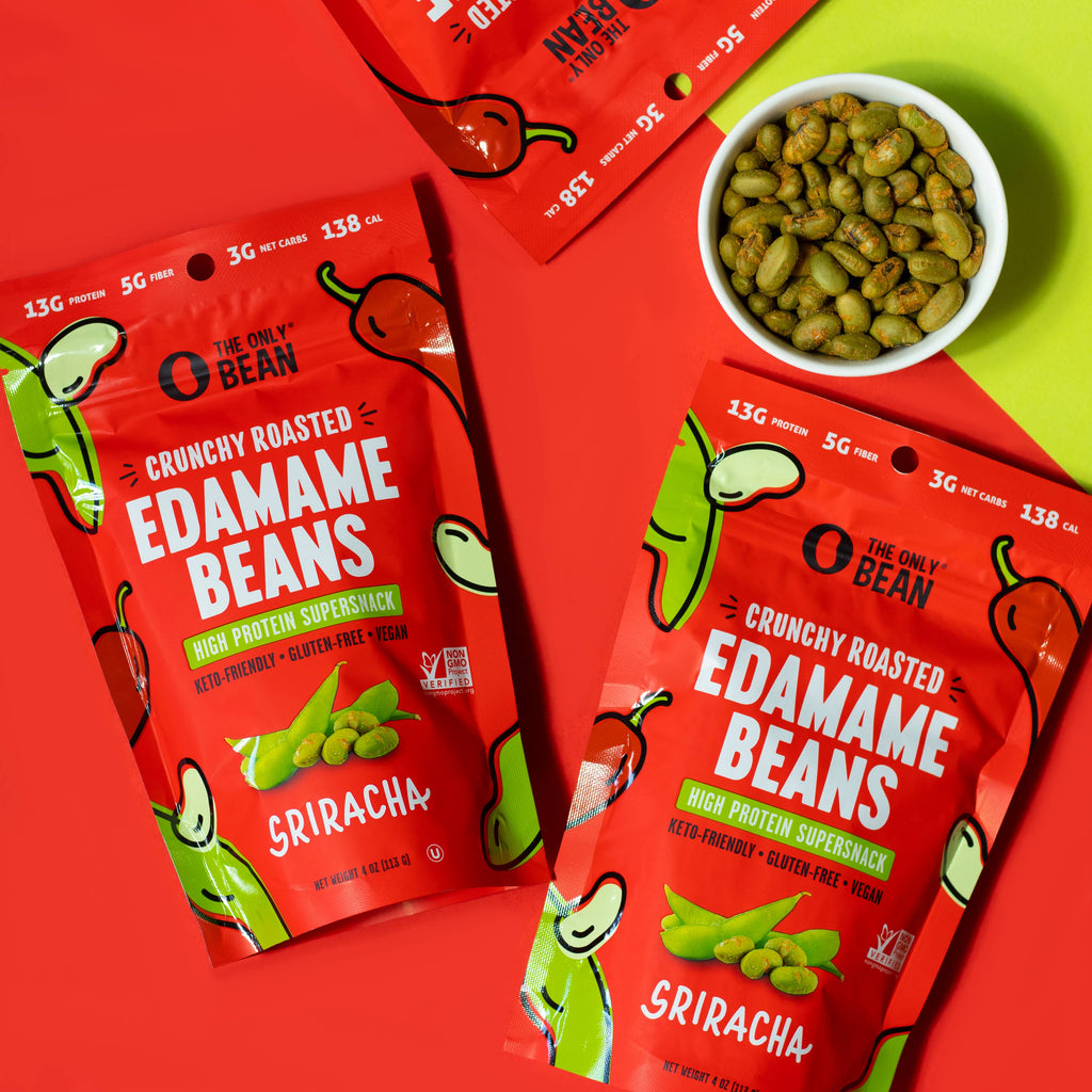 Crunchy Roasted Edamame (Sriracha) - Healthy Snacks, Keto - Premium  from The Only Bean - Just $1.29! Shop now at Shop A Positive You