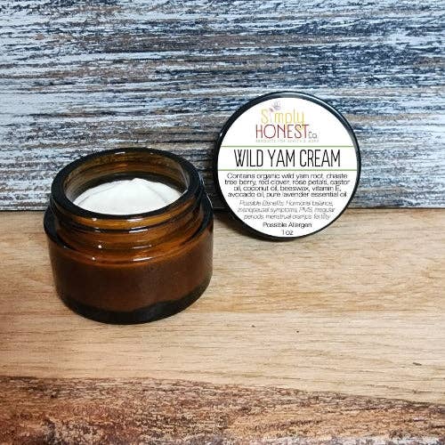Wild Yam Cream - Hormonal Balance, Menopause, PMS, Menstrual Cramps - Premium Body Butter from Simply Honest Co. - Just $26! Shop now at Shop A Positive You