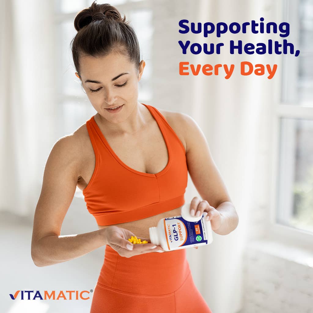 Vitamatic GLP-1 Support Supplement- 60 Capsules - Premium  from Vitamatic - Just $17.98! Shop now at Shop A Positive You
