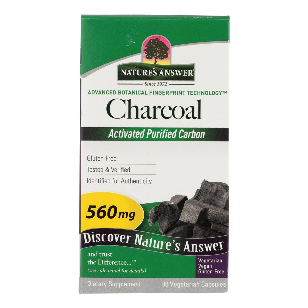 Nature's Answer Activated Charcoal Softgels - 90 Count - Premium  from Everyday Supply Co - Just $18.67! Shop now at Shop A Positive You