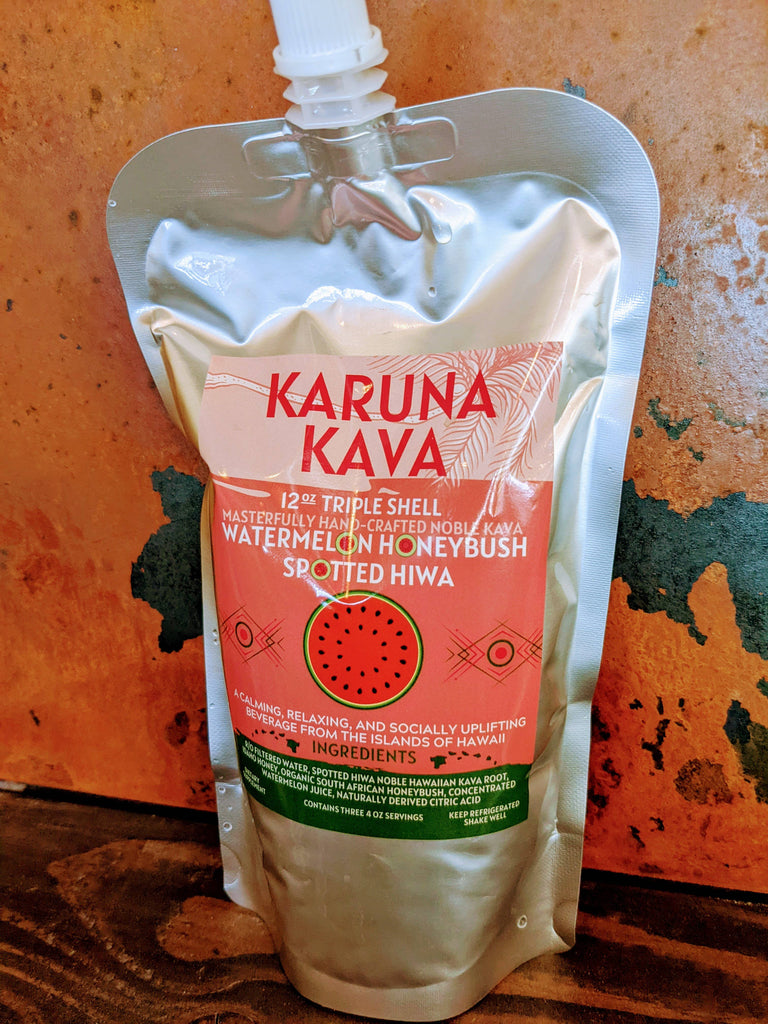 Watermelon Honeybush Fresh Green Spotted Hiwa - Premium  from Karuna Kava - Just $11! Shop now at Shop A Positive You