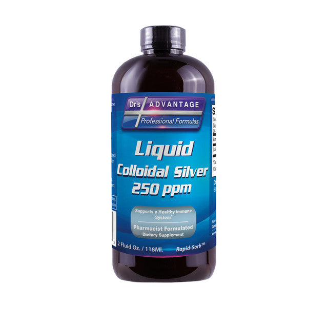 Liquid Colloidal Silver 1,000 ppm - Premium Dietary Supplement from Dr.'s Advantage - Just $29.99! Shop now at Shop A Positive You