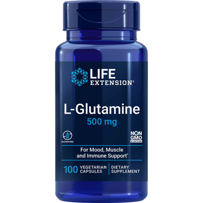 L-Glutamine 500mg - Premium  from Shop A Positive You - Just $15.99! Shop now at Shop A Positive You