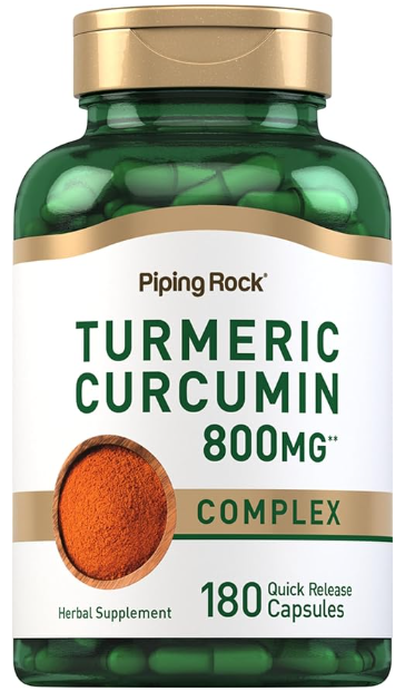 Turmeric Curcumin Supplement 800mg | 180 Capsules - Premium  from Shop A Positive You - Just $11! Shop now at Shop A Positive You