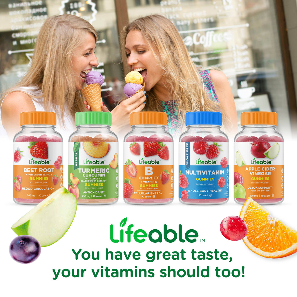 B12 1,000 mcg Gummies - Premium  from Lifeable - Just $15.99! Shop now at Shop A Positive You