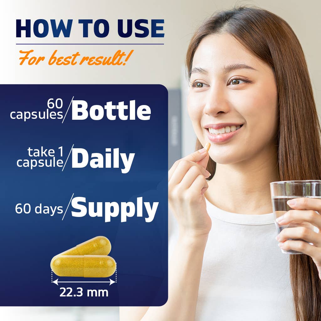 Vitamatic GLP-1 Support Supplement- 60 Capsules - Premium  from Vitamatic - Just $17.98! Shop now at Shop A Positive You
