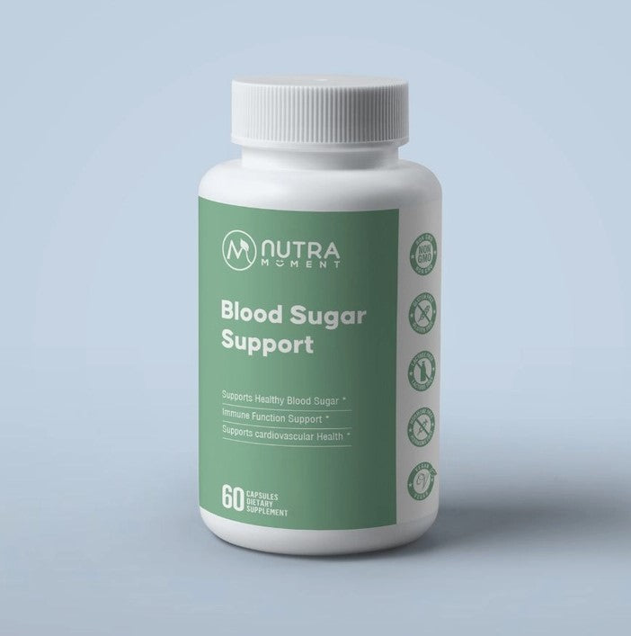 Blood Sugar Support - Premium Dietary Supplement from Nutra Moment - Just $19.99! Shop now at Shop A Positive You