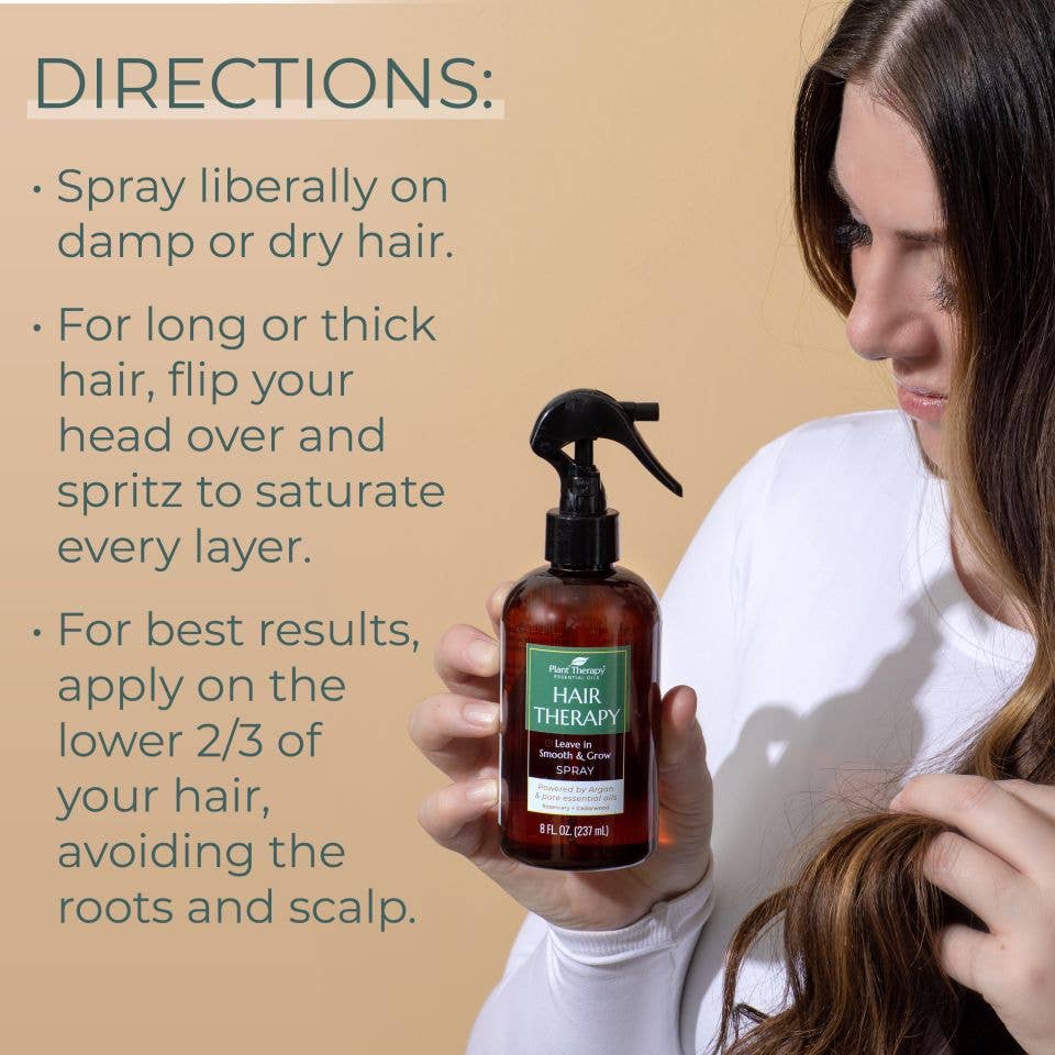 Hair Therapy Leave In Smooth & Grow Spray - Premium  from Plant Therapy - Just $16.99! Shop now at Shop A Positive You