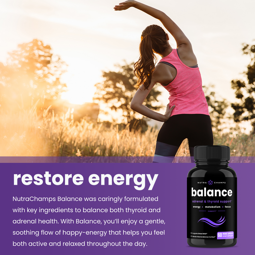 Balance Capsules - Thyroid Support - Premium  from NutraChamps - Just $19.95! Shop now at Shop A Positive You