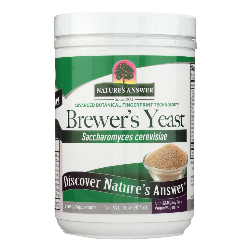 Nature's Answer - Brewers Yeast - Gluten Free - 16 Oz - Premium  from Everyday Supply Co - Just $28.64! Shop now at Shop A Positive You