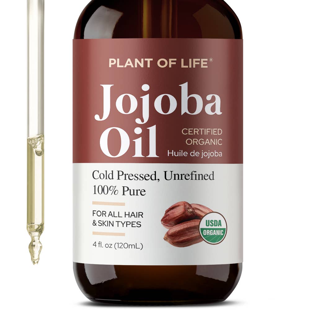 Jojoba Oil | Organic | Skin, Hair, DIY | 100% Pure | Size - Premium  from Plant of Life - Just $15.99! Shop now at Shop A Positive You