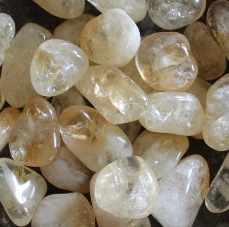 Tumbled Citrine - Premium Crystals from Pebble House - Just $1.90! Shop now at Shop A Positive You
