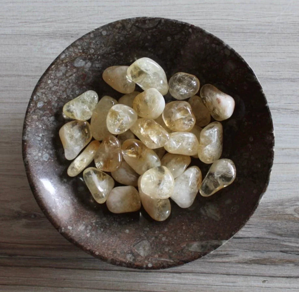 Tumbled Citrine - Premium Crystals from Pebble House - Just $1.90! Shop now at Shop A Positive You
