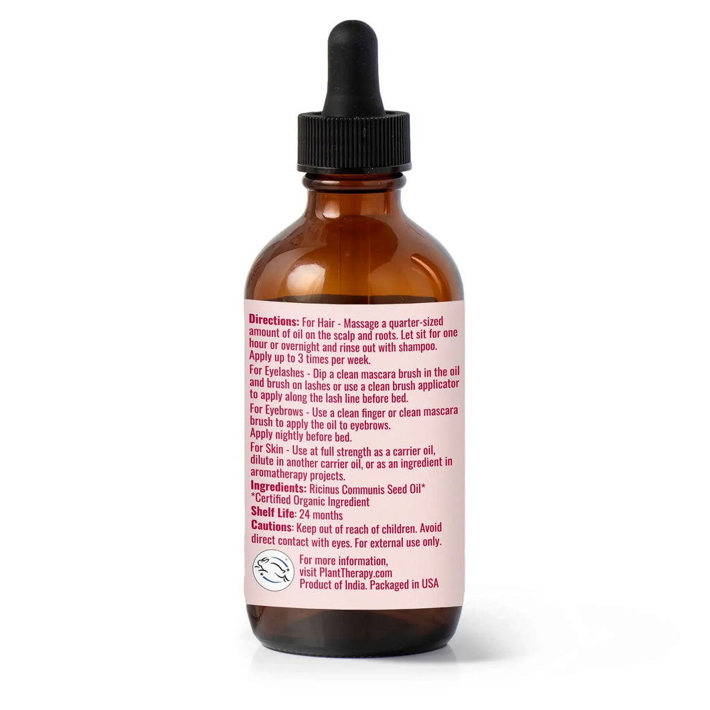 Organic Castor Oil 4 oz - Premium  from Plant Therapy - Just $11.99! Shop now at Shop A Positive You