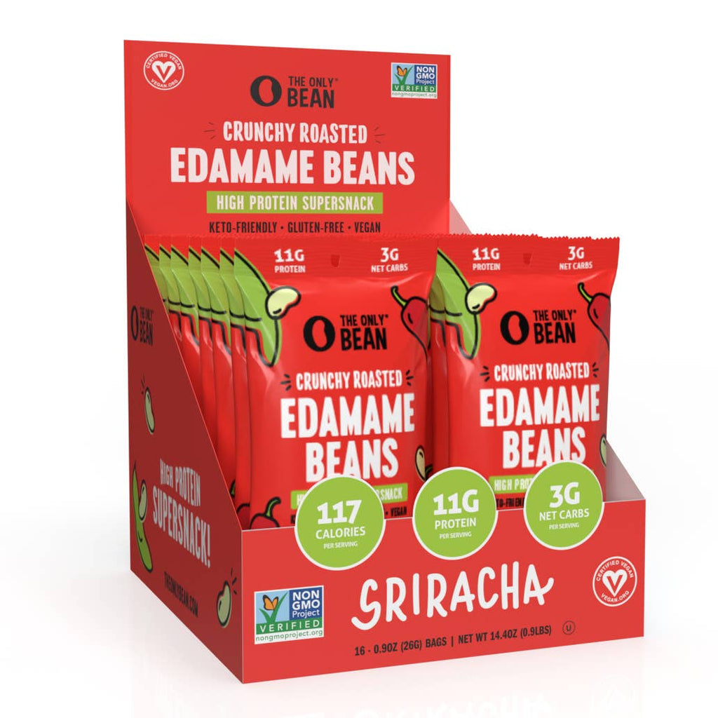 Crunchy Roasted Edamame (Sriracha) - Healthy Snacks, Keto - Premium  from The Only Bean - Just $1.29! Shop now at Shop A Positive You