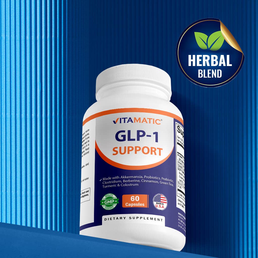 Vitamatic GLP-1 Support Supplement- 60 Capsules - Premium  from Vitamatic - Just $17.98! Shop now at Shop A Positive You