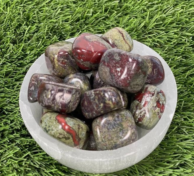 Tumbled Dragon's Blood Stone - Premium Crystals from CaNatureLover - Just $12! Shop now at Shop A Positive You