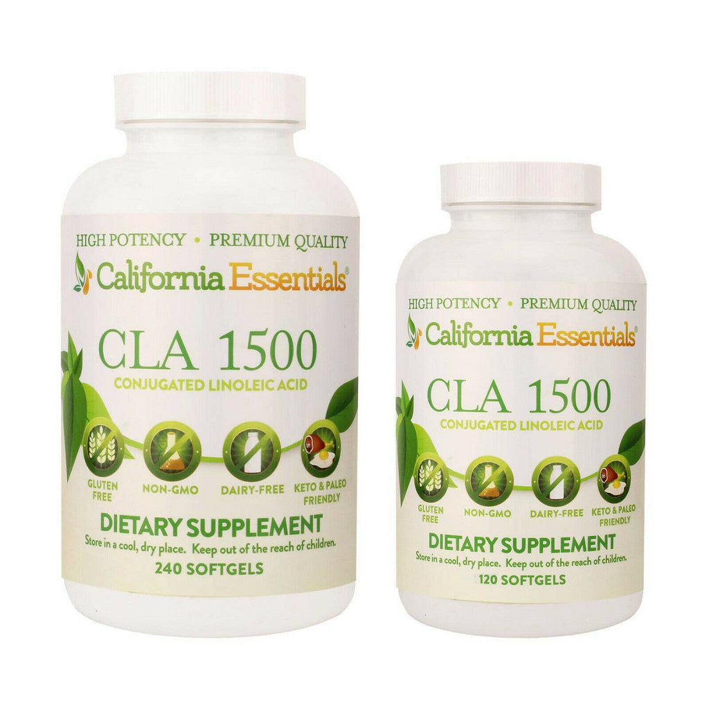 CLA-Conjugated Linoleic Acid 1500mg - Premium  from California Essentials - Just $15.98! Shop now at Shop A Positive You