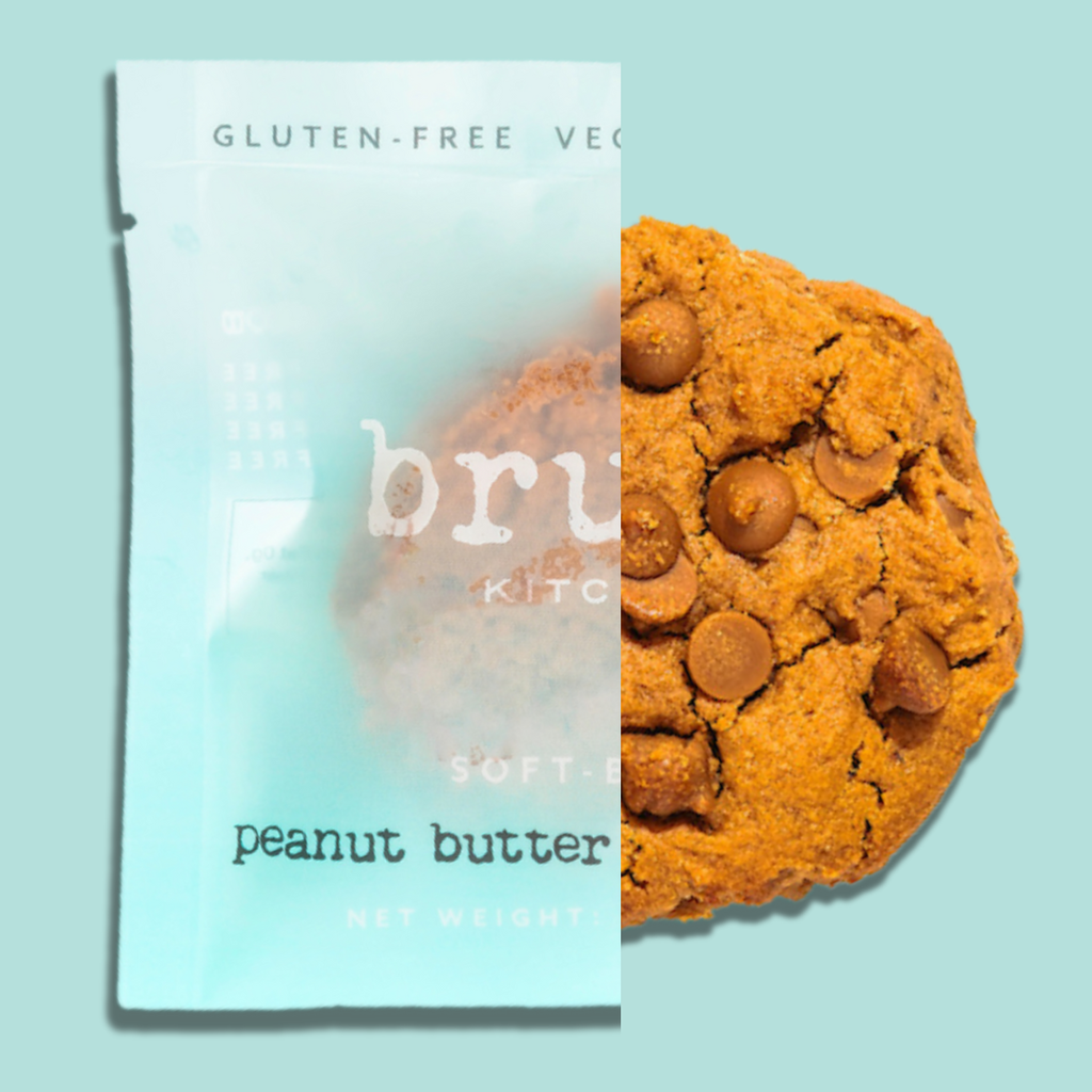 Peanut Butter Chunk Cookie Vegan and Gluten Free - Premium Deli from Brune Kitchen - Just $3.99! Shop now at Shop A Positive You