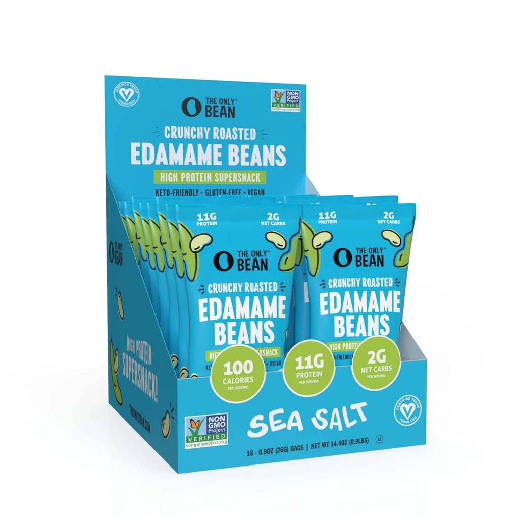 Crunchy Roasted Edamame (Sea Salt) - Healthy Snacks, Keto - Premium  from The Only Bean - Just $1.29! Shop now at Shop A Positive You