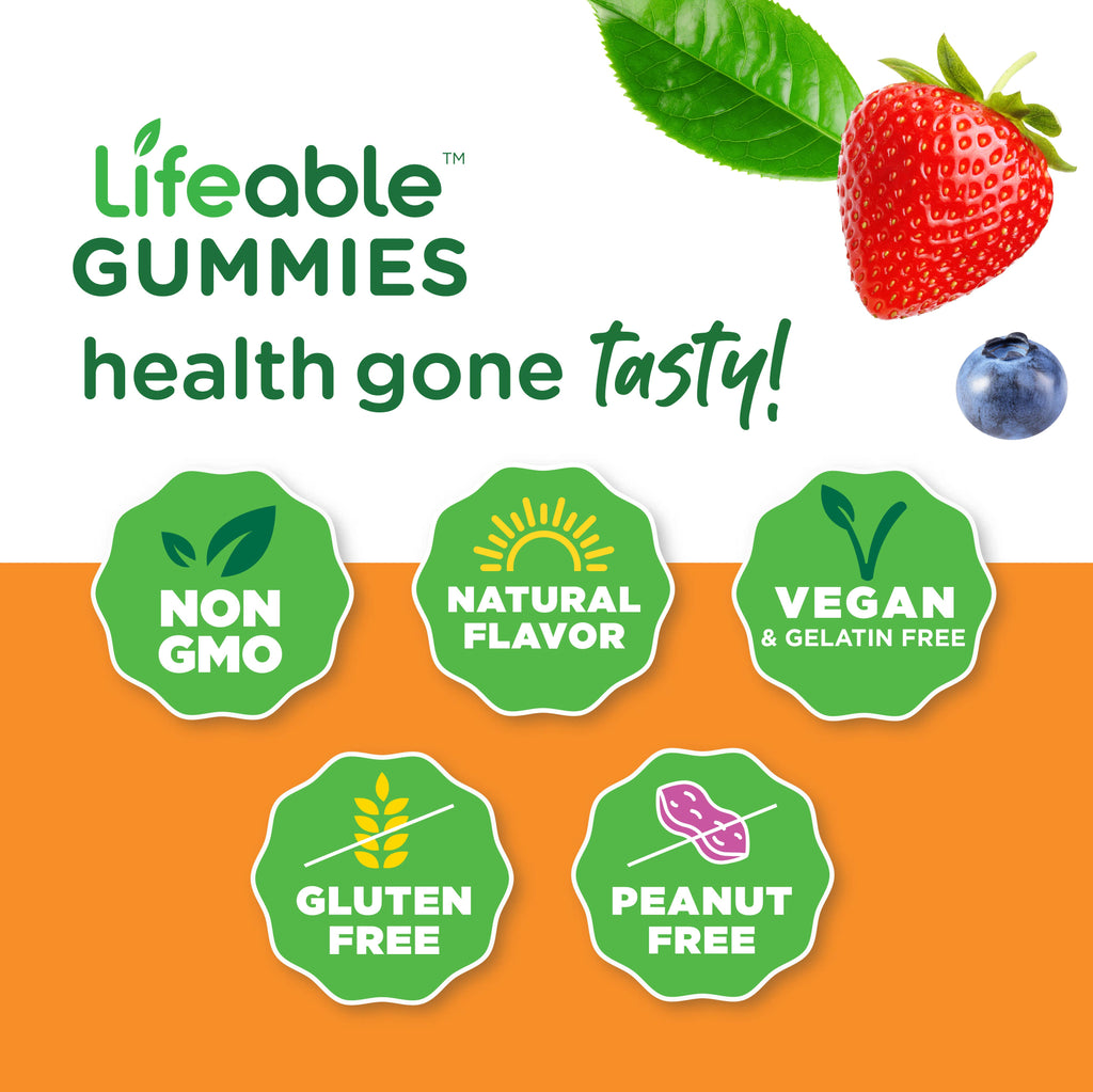 B6 Gummies - Premium  from Lifeable - Just $13.49! Shop now at Shop A Positive You