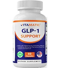 Vitamatic GLP-1 Support Supplement- 60 Capsules - Premium  from Vitamatic - Just $17.98! Shop now at Shop A Positive You