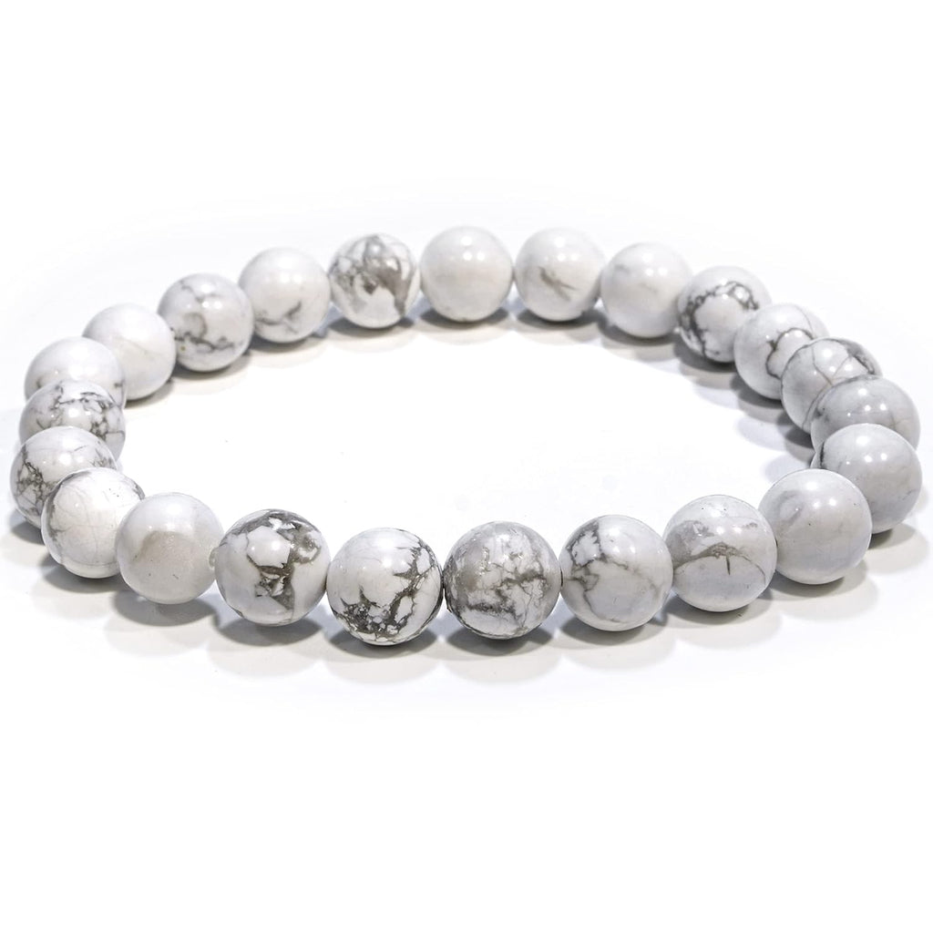 Howlite Bracelet - Premium Crystals from Pebble House - Just $10! Shop now at Shop A Positive You