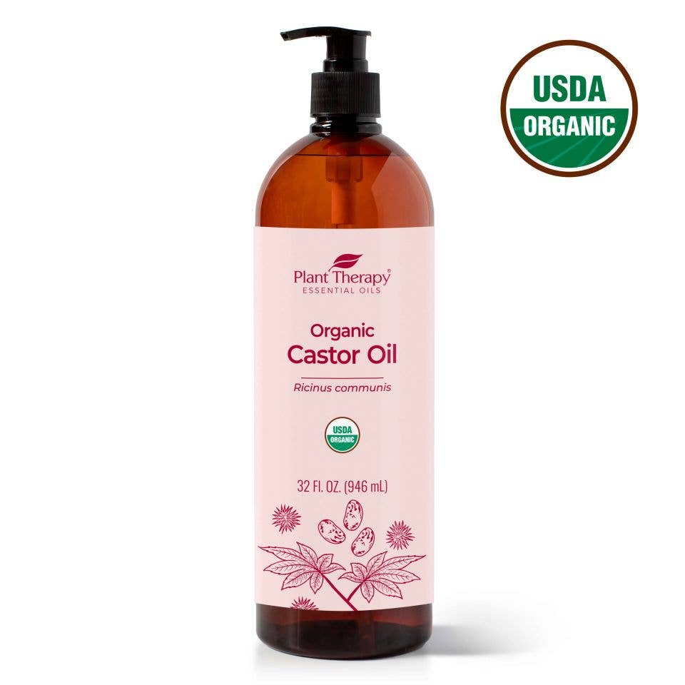Organic Castor Oil 32 oz - Premium  from Plant Therapy - Just $23.99! Shop now at Shop A Positive You