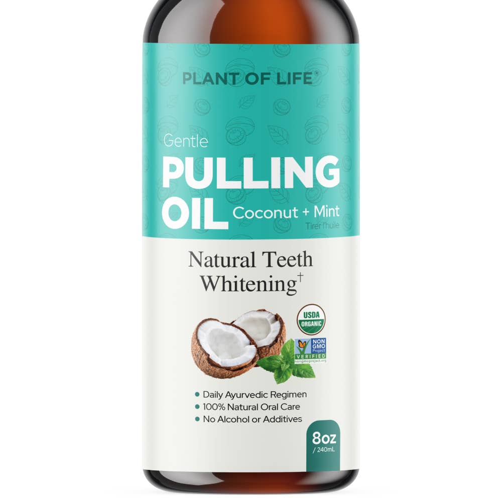 Natural Mouth Pulling Oil | Ayurvedic and Mint - 240ml - Premium  from Plant of Life - Just $15.99! Shop now at Shop A Positive You