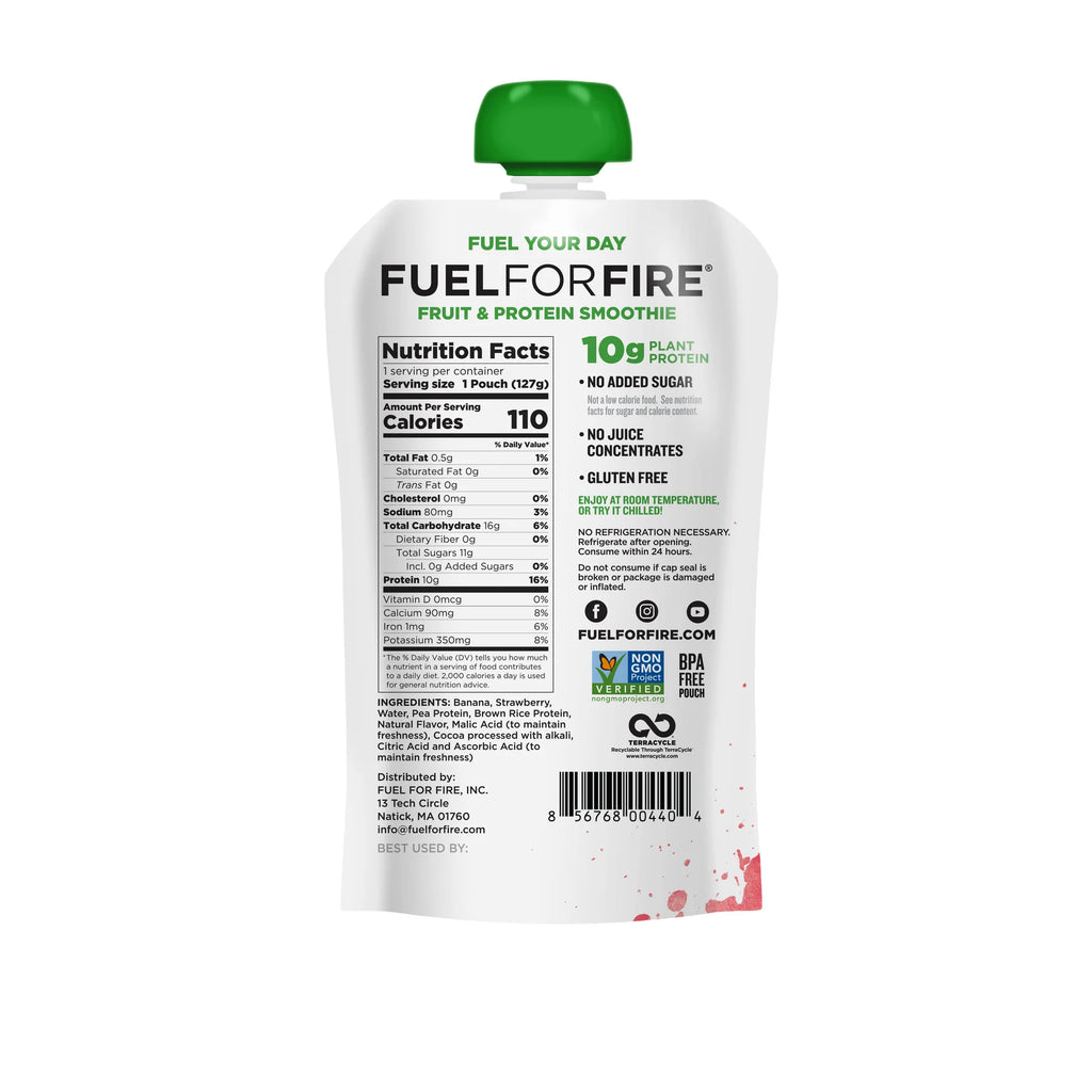 Fuel For Fire Protein Smoothie - Premium Smoothie from Fuel for Fire - Just $3.49! Shop now at Shop A Positive You