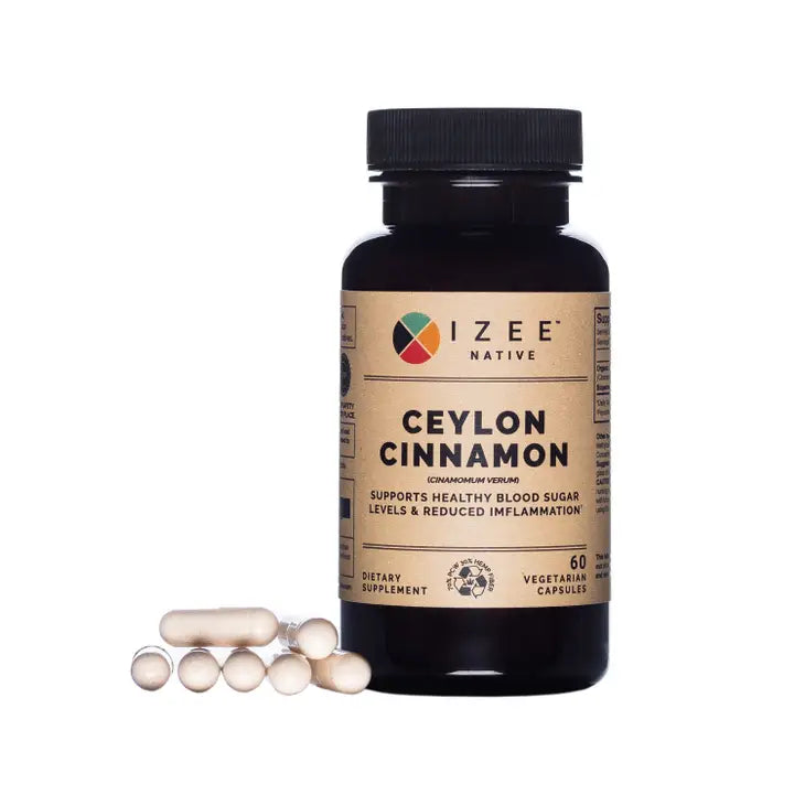 Ceylon Cinnamon Capsules - Premium Dietary Supplement from Izee Native - Just $15.99! Shop now at Shop A Positive You