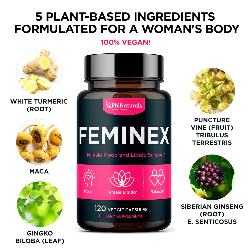 Feminex - Premium Dietary Supplement from PhiNaturals - Just $19.98! Shop now at Shop A Positive You