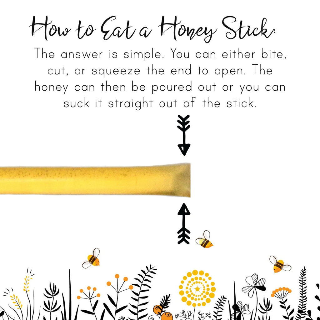 Honey Sticks - 3 pack - Premium Snacks from Sister Bees - Just $2.25! Shop now at Shop A Positive You