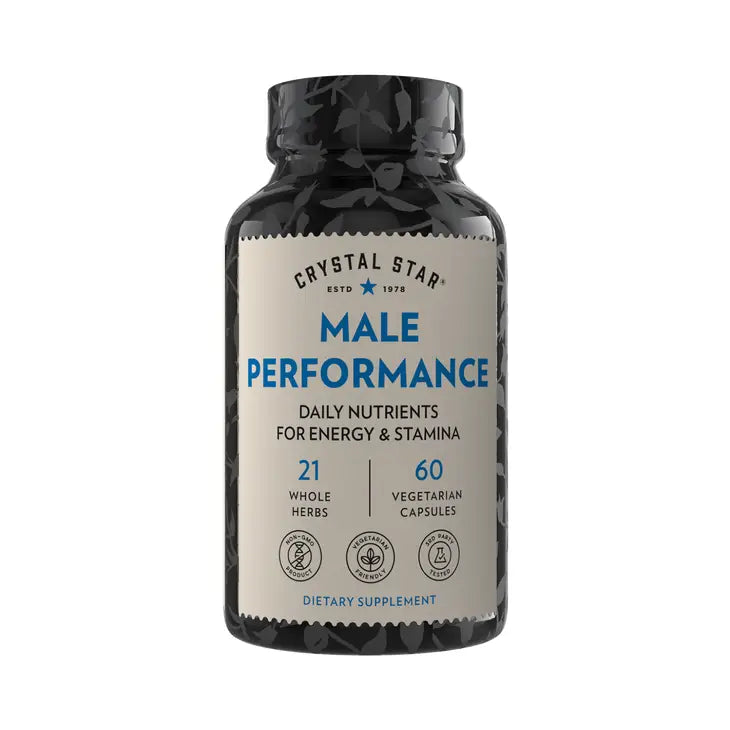 Male Performance - Premium Dietary Supplement from Crystal Star - Just $27.35! Shop now at Shop A Positive You
