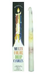 Multi-Color Drip Candle - Premium Taper Candles from Atlanta Candles & Incense - Just $2.25! Shop now at Shop A Positive You