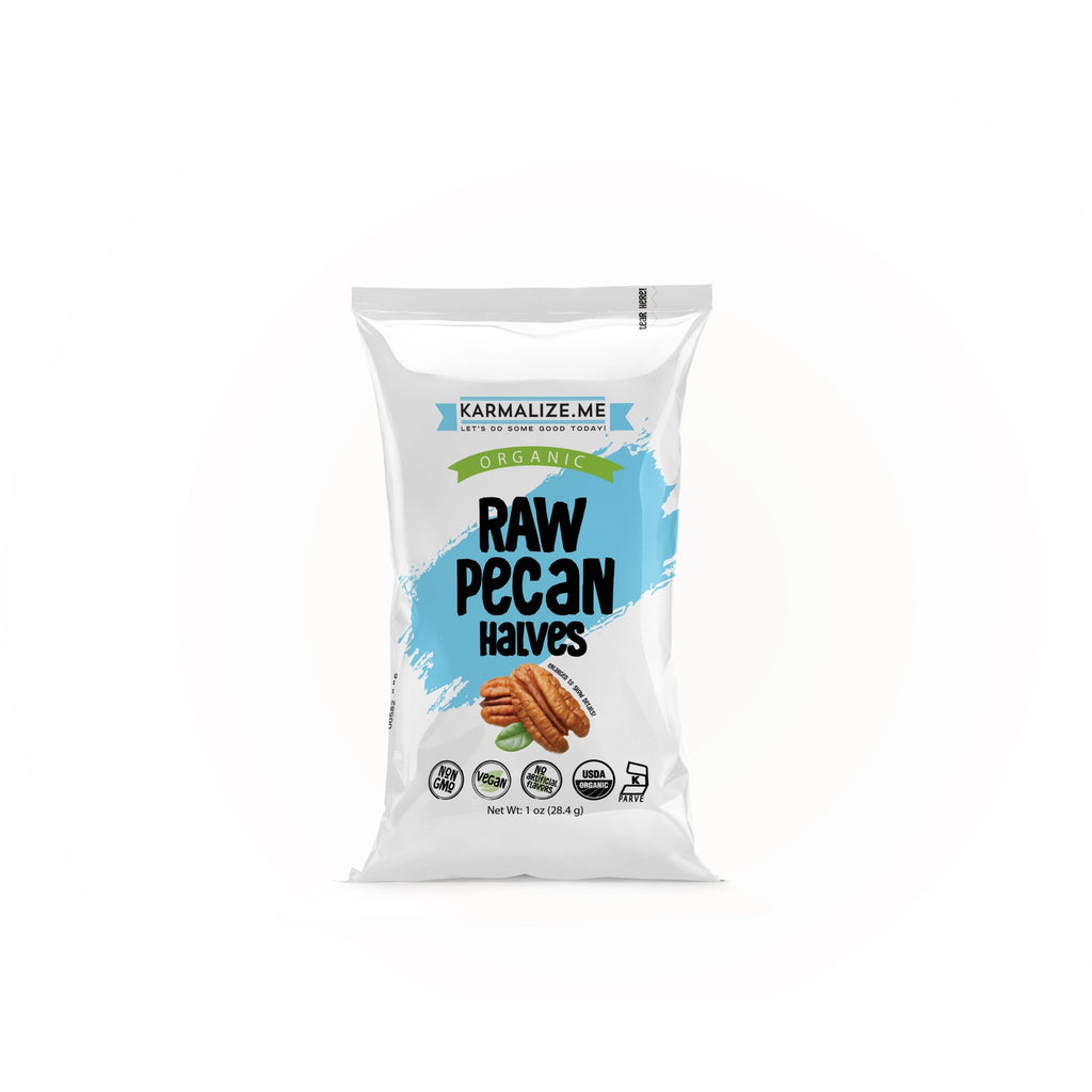 Organic Pecan Halves - Premium Snacks from Karmalize Me - Just $2.99! Shop now at Shop A Positive You