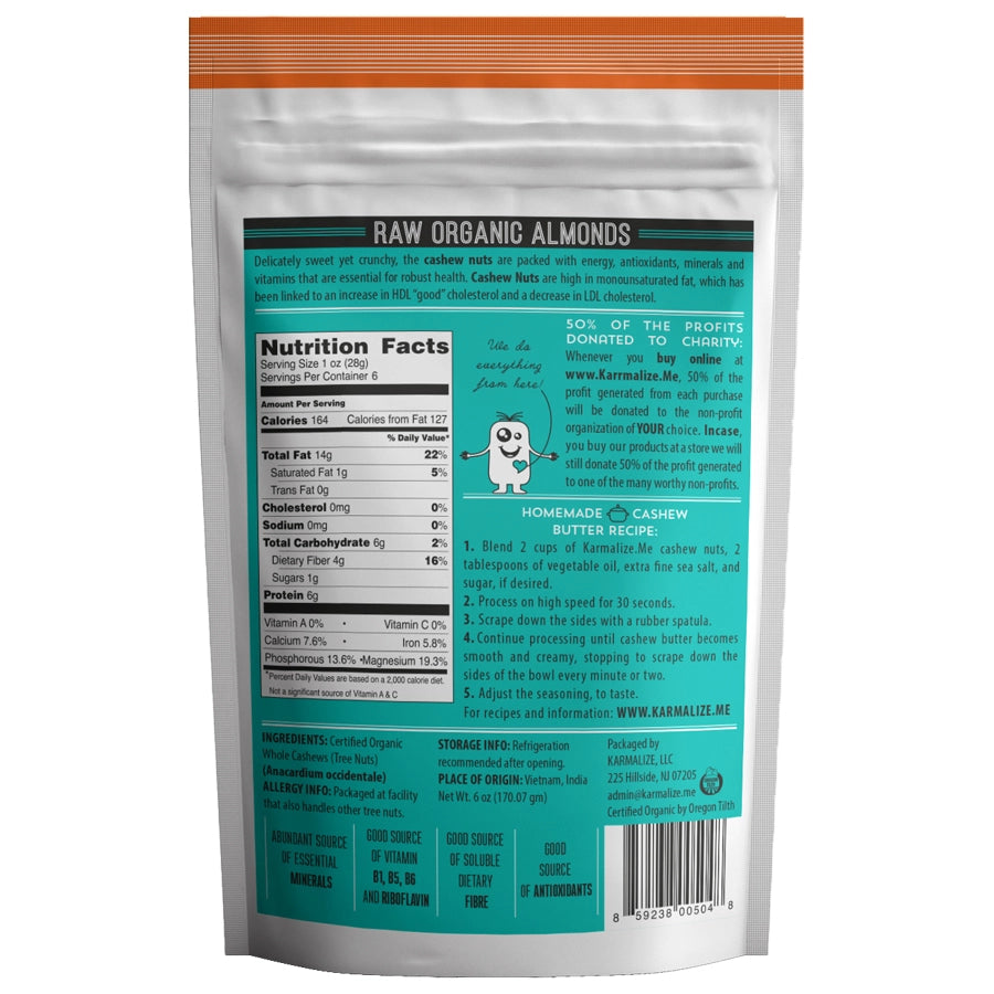 Raw Almonds - Premium Snacks from Karmalize Me - Just $10.49! Shop now at Shop A Positive You