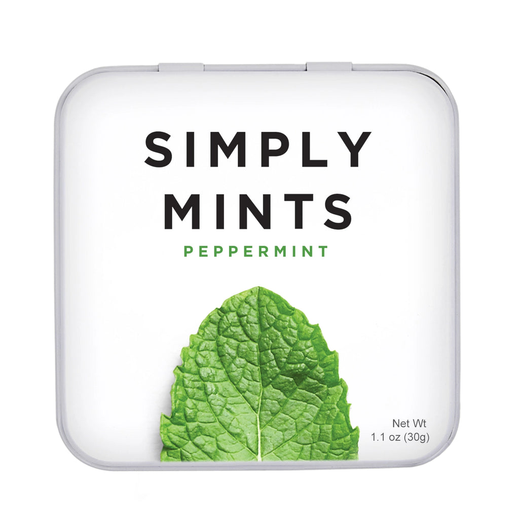 Simply Mints - Peppermint - Premium Snacks from Simply Gum - Just $2.99! Shop now at Shop A Positive You