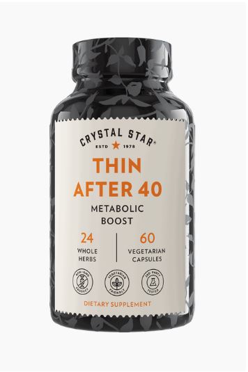 Thin After 40 Metabolic Boost - Premium Dietary Supplement from Crystal Star - Just $27.35! Shop now at Shop A Positive You
