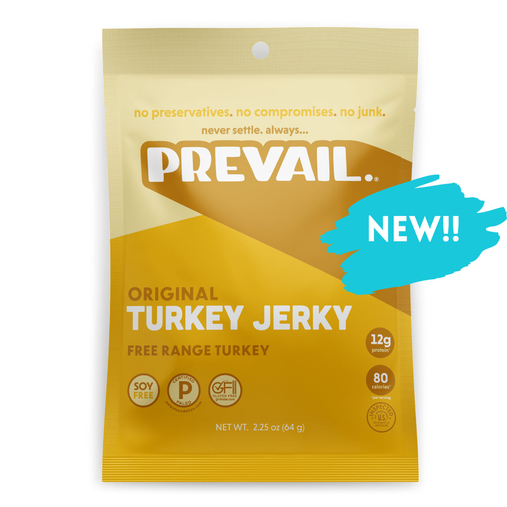 Turkey Jerky - Premium Snacks from Prevail Jerky - Just $7.99! Shop now at Shop A Positive You