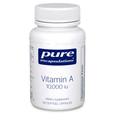 Vitamin A 3,000mcg (10,000IU) - Premium Vitamins from Pure Encapsulations - Just $10.99! Shop now at Shop A Positive You