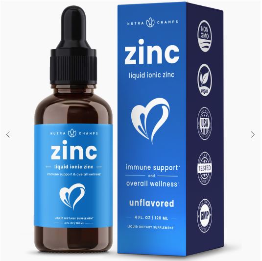 Zinc Drops - Premium Vitamins from NutraChamps - Just $18.95! Shop now at Shop A Positive You