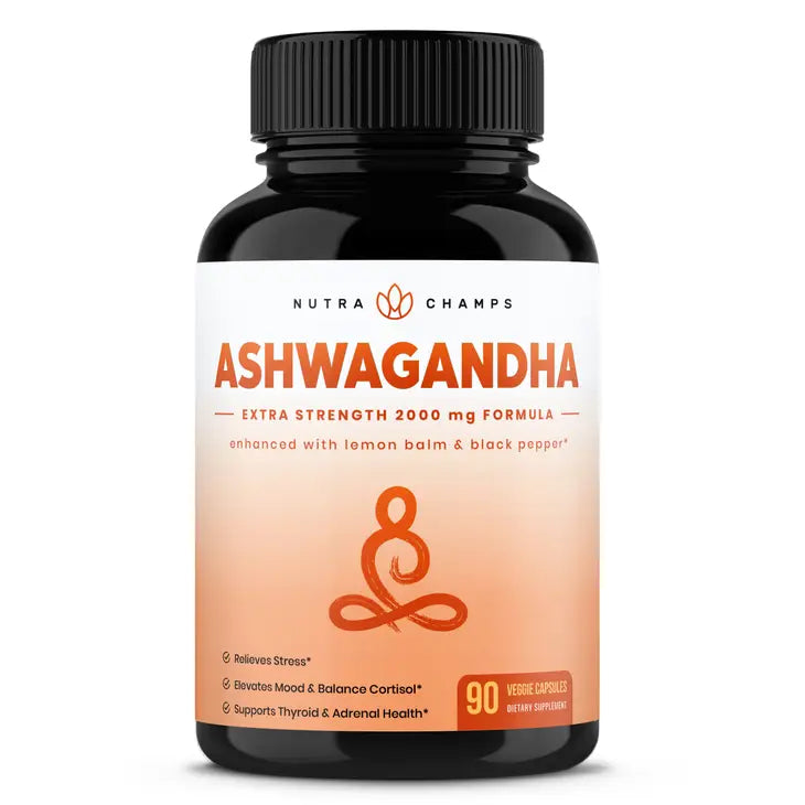 Ashwagandha - Premium Dietary Supplement from NutraChamps - Just $18.96! Shop now at Shop A Positive You