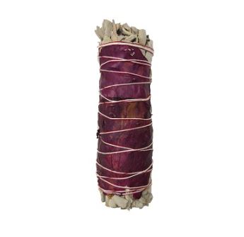 Blue Sage & Red Rose Sage Stick - Premium Smudge from Atlanta Candles & Incense - Just $4! Shop now at Shop A Positive You