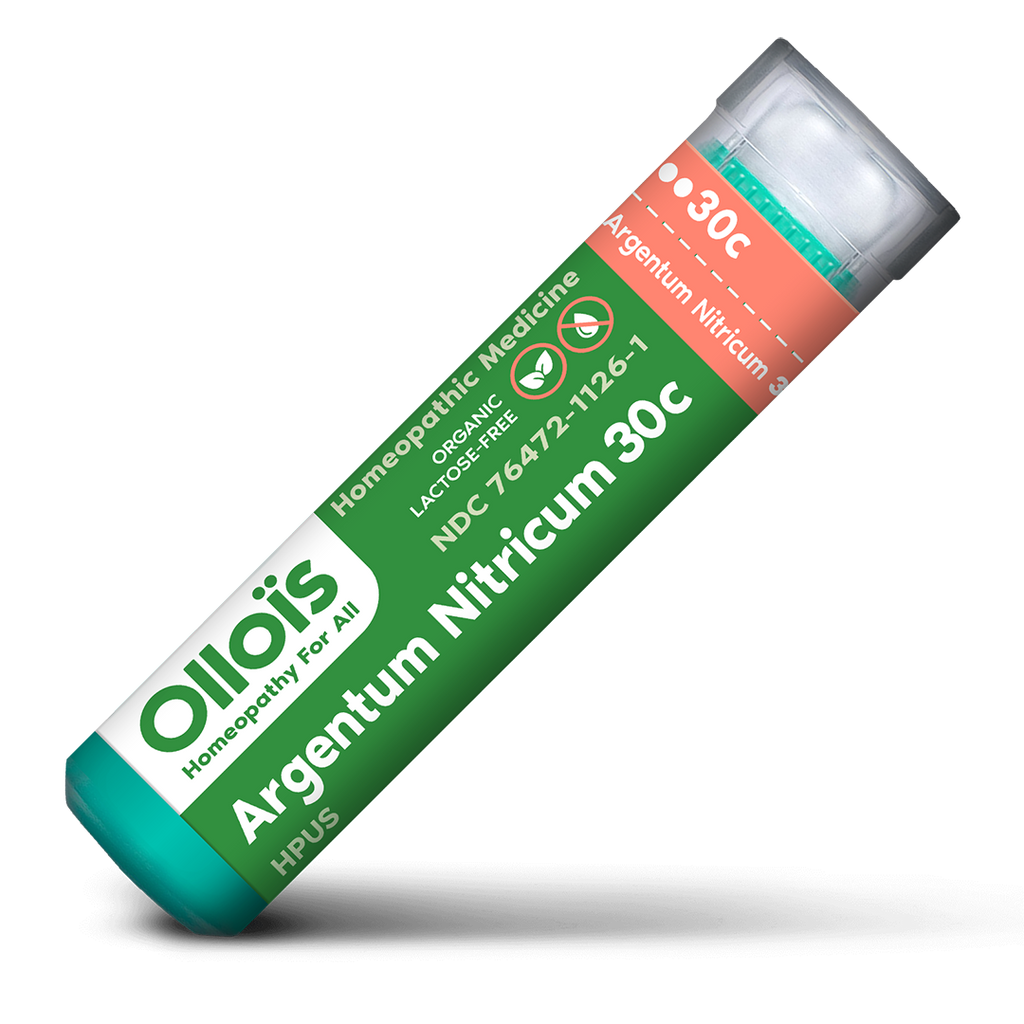 Olloïs Argentum Nitricum 30C Vegan Organic Koshe, 80 Pellets - Premium  from Ollois - Just $8.49! Shop now at Shop A Positive You
